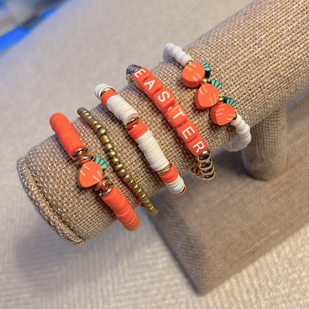 Easter Bracelet Stack